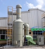 Xử lý khí thải lò hơi, lò đốt bằng tháp hấp thụ