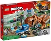 Đồ chơi LEGO Khủng Long Jurassic World 10758 - Khủng Long Bạo Chúa T. rex Sổng Chuồng (LEGO Juniors 10758 T. rex Breakout)