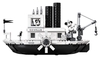 Đồ chơi LEGO Ideas 21317 - Tàu Hơi Nước của Mickey và Winnie (LEGO 21317 Steamboat Willie)