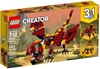 Mô Hình LEGO Creator 31073 - Xếp hình Rồng Lửa - Nhện - Khỉ 3-trong-1 (LEGO Creator 31073 Mythical Creatures)