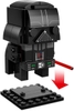 Đồ chơi LEGO Brickheadz Star Wars 41619 - Mô hình Chibi Star Wars - Darth Vader (LEGO Brickheadz Star Wars 41619 Darth Vader)