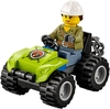 Đồ chơi LEGO City 60122 - Xe Địa Hình thám hiểm Núi Lửa (LEGO City Volcano Crawler 60122)