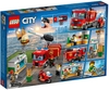 Đồ chơi LEGO City 60214 - Xe Tải Cứu Hỏa (LEGO 60214 Burger Bar Fire Rescue)