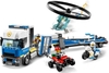 Đồ chơi LEGO City 60244 - Xe Tải chở Trực Thăng Cảnh Sát (LEGO 60244 Police Helicopter Transport)