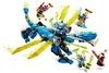 Đồ chơi LEGO Ninjago 71711 - Rồng Máy của Jay (LEGO 71711 Jay's Cyber Dragon)