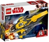 Đồ chơi LEGO Star Wars 75214 - Phi Thuyền Jedi của Anakin (LEGO 75214 Anakin's Jedi Starfighter)