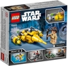 Đồ chơi LEGO Star Wars 75223 - Phi Thuyền Naboo Starfighter (LEGO 75223 Naboo Starfighter Microfighter)