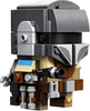 Đồ chơi LEGO Brickheadz 75317 - Em Bé Yoda và Mandalorian (LEGO 75317 The Mandalorian & The Child)
