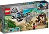 Đồ chơi LEGO Jurassic World 75934 - Trực Thăng truy bắt Khủng Long 2 Mào (LEGO 75934 Dilophosaurus on the Loose)