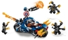 Đồ chơi LEGO Marvel Super Heroes 76123 - Xe Mô Tô Captain America đại chiến Outrider (LEGO 76123 Captain America: Outriders Attack)