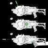 (Mã: E6184) Súng NERF Zombie Strike Ghoulgrinder Blaster