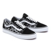 VANS Việt Nam | Giày VANS OLD SKOOL FLAMES BLACK/TRUE WHITE VN0007NTBMX