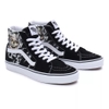VANS Việt Nam | Giày VANS SK8-HI FLAME SKULL BLACK/TRUE WHITE VN0007NSBMW