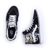 VANS Việt Nam | Giày VANS SK8-HI FLAME SKULL BLACK/TRUE WHITE VN0007NSBMW