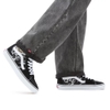 VANS Việt Nam | Giày VANS SK8-HI FLAME SKULL BLACK/TRUE WHITE VN0007NSBMW