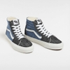 VANS Việt Nam | Giày VANS SK8-HI TAPERED THREADED DENIM BLUE/WHITE VN0009QPBA2
