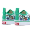 VANS Việt Nam | Giày VANS TODDLER VANS X SESAME STREET AUTHENTIC ELASTIC LACES GREEN MULTI VN0A34A1BGK