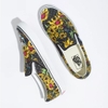 VANS BEAUTY SKULL CLASSIC SLIP-ON BLACK TRUE WHITE