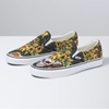 VANS BEAUTY SKULL CLASSIC SLIP-ON BLACK TRUE WHITE