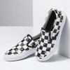 VANS BEE CHECK CLASSIC SLIP-ON BLACK TRUE WHITE
