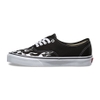 VANS CHECKER FLAME AUTHENTIC BLACK TRUE WHITE VN0A38EMRX8 - VANS VN