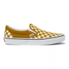 VANS CHECKERBOARD CLASSIC SLIP-ON GOLDEN BROWN TRUE WHITE