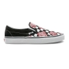 VANS CHECKERBOARD SLIP-ON CLASSIC OFF THE WALL BLACK/RACING RED