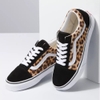 VANS LEOPARD OLD SKOOL BLACK TRUE WHITE