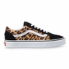 VANS LEOPARD OLD SKOOL BLACK TRUE WHITE