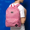 BALO VANS - VANS OLD SKOOL III BACKPACK RED CHECK VN0A3I6RRND