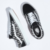 VANS Việt Nam - VANS OLD SKOOL LOGO REPEAT BLACK WHITE VN0A4U3BTEZ