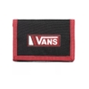 VÍ VANS - VANS SLIPPED WALLET BLACK/CHILI PEPPER VN000C32A2T
