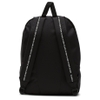 VANS SPORTY REALM II BACKPACK BLACK WHITE LOGO VN0A3IMEY29