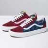 VANS TIE PRINT MIX OLD SKOOL PORT ROYALE MULTI