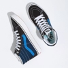 VANS TRI-TONE COMFYCUSH SK8-HI BLACK DRESS BLUES