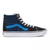 VANS TRI-TONE COMFYCUSH SK8-HI BLACK DRESS BLUES