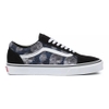 VANS WIREFRAME SKULLS OLD SKOOL BLACK TRUE WHITE