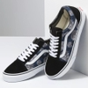VANS WIREFRAME SKULLS OLD SKOOL BLACK TRUE WHITE