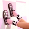 VANS x LAZY OAF CLASSIC SLIP-ON CHECKERBOARD/EYEBALLS VN0A38F7QD0VANS x LAZY OAF CLASSIC SLIP-ON CHECKERBOARD/EYEBALLS VN0A38F7QD0