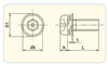 vit-torx-dau-tron-m3-kem-long-den-venh