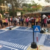 Bộ sa bàn giao thông ngoài trời dùng cho học sinh Tiểu Học