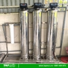 Hệ thống lọc nước tổng gia đình 3 cột inox van tự động 1000LH
