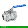 Van bi công nghiệp 3 thân inox 316