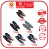 Giày tăng chiều cao da cá sấu màu đen, nâu đất HD72001-006