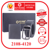 Bóp & Dây nịt nam da bò màu đen HD2108-HD4120