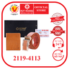 Bóp & Dây nịt nam da bò vân cá sấu màu da HD2119-HD4113