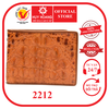 Bóp nam da cá sấu gai lưng màu vàng bò HD2212