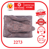 Bóp nam da cá sấu nguyên con có đầu màu nâu đất HD2273