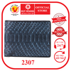 Bóp nam Huy Hoàng da trăn màu xanh đậm HD2307