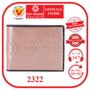 Bóp nam Huy Hoàng da trăn màu hồng nhạt HD2322